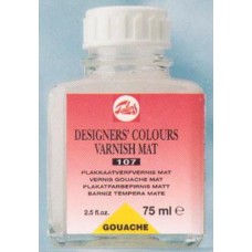 Designer's Colour Varnish Matt 107 (Ματ Βερνίκι) 75ml
